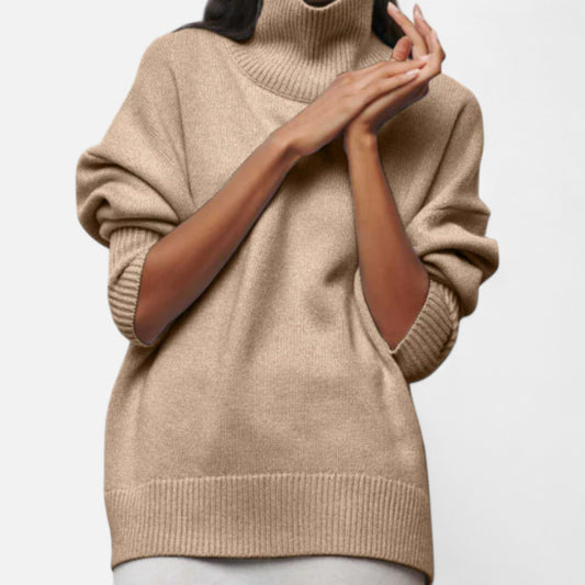 Velour Mode | Pull à col roulé élégant pour femme