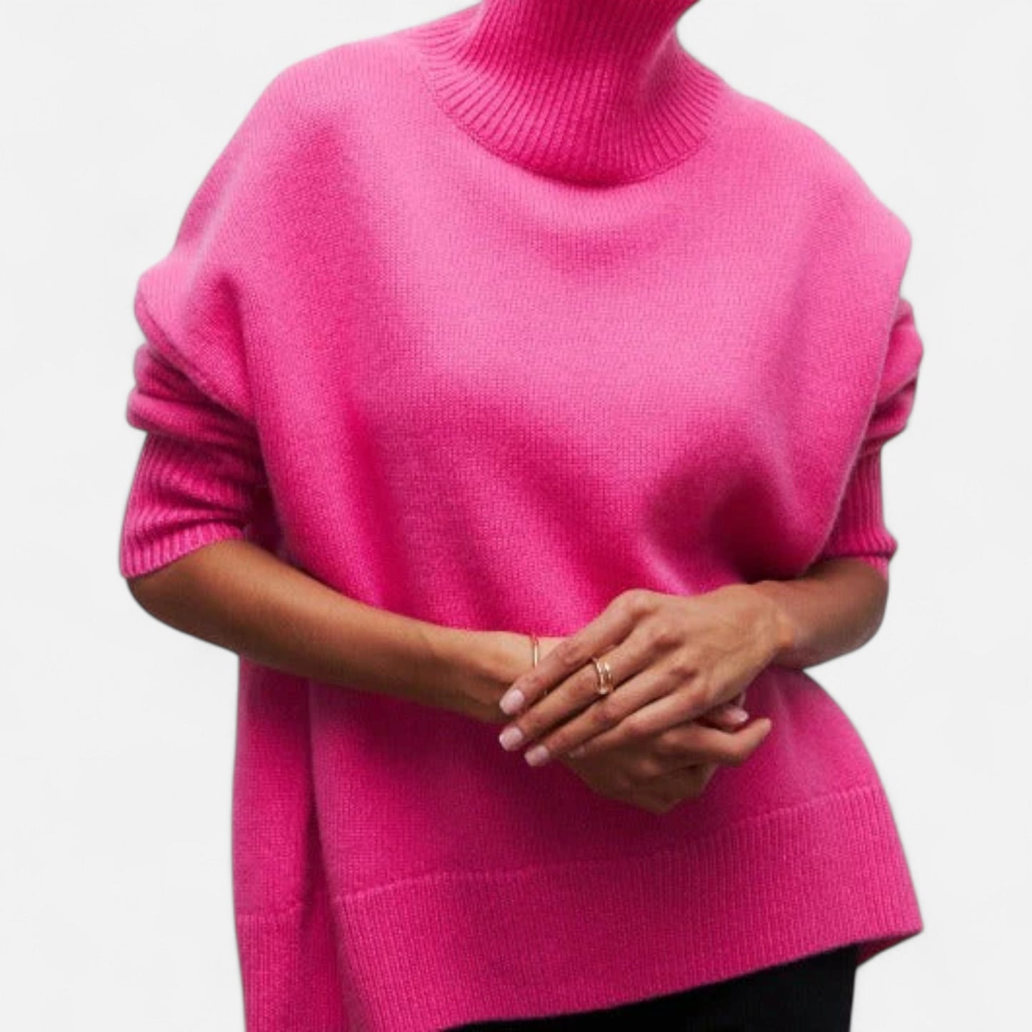 Velour Mode | Pull à col roulé élégant pour femme