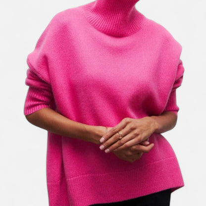 Velour Mode | Pull à col roulé élégant pour femme