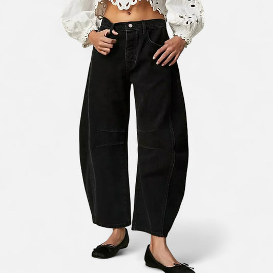 Velour Mode | Jean en denim coupe ample pour femme