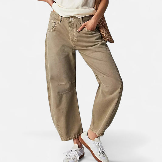 Velour Mode | Jean en denim coupe ample pour femme