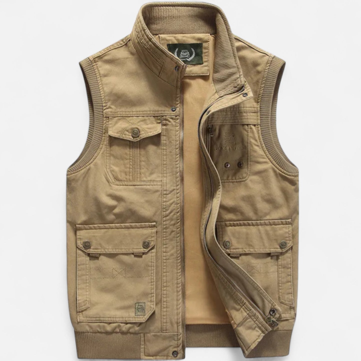 Velour Mode | Gilet Homme Multi-Poches Style Vintage – Fonctionnalité Authentique, Esprit Héritage