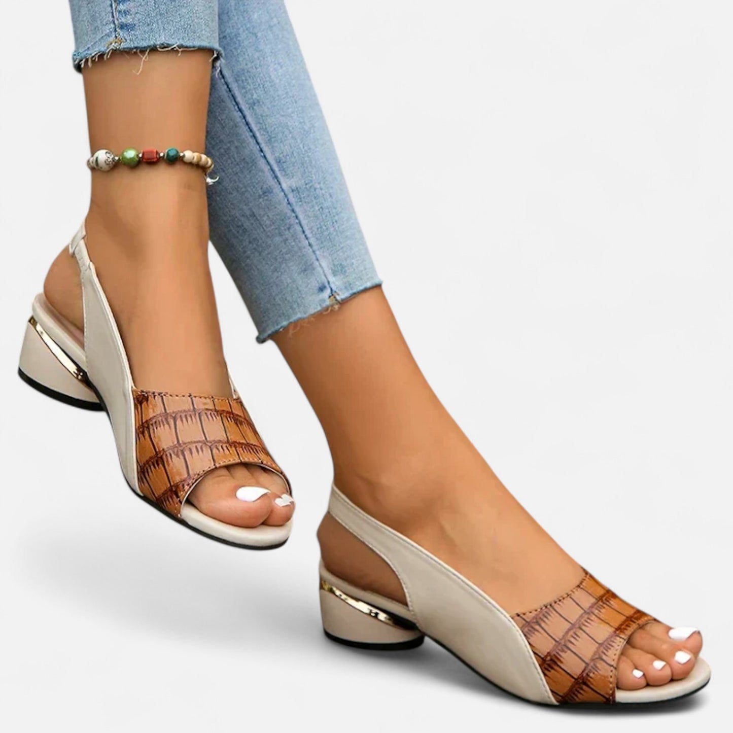 Velour Mode | Sandales Femme en Cuir – Élégance Naturelle, Confort Estival
