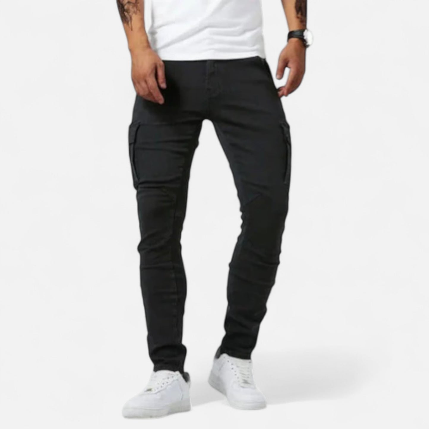 Velour Mode | Pantalon Cargo Stretch Homme – Esprit Utilitaire, Confort Extensible