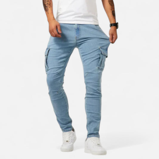 Velour Mode | Pantalon Cargo Stretch Homme – Esprit Utilitaire, Confort Extensible
