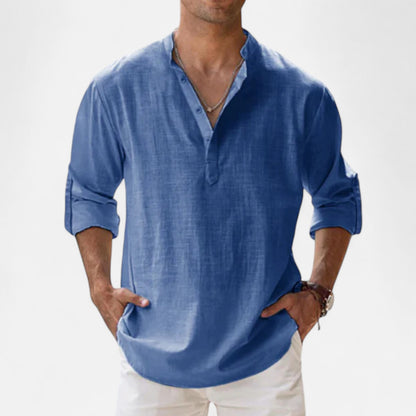 Velour Mode | Chemise d'Été Homme – Légèreté Naturelle, Style Décontracté