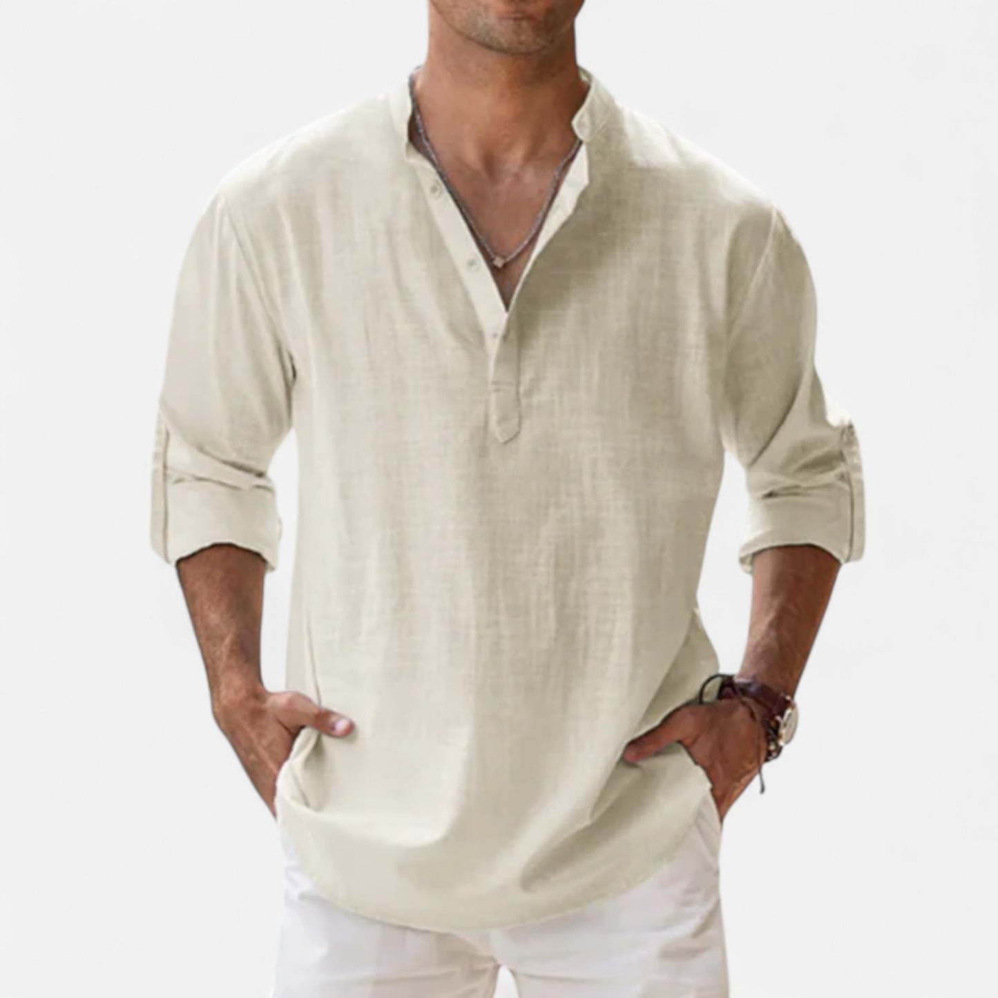 Velour Mode | Chemise d'Été Homme – Légèreté Naturelle, Style Décontracté