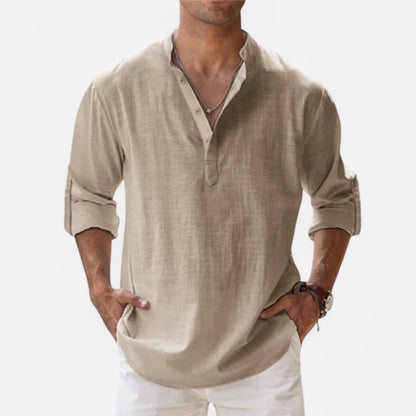 Velour Mode | Chemise d'Été Homme – Légèreté Naturelle, Style Décontracté