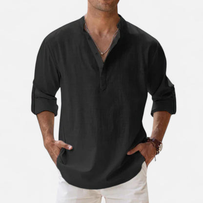 Velour Mode | Chemise d'Été Homme – Légèreté Naturelle, Style Décontracté