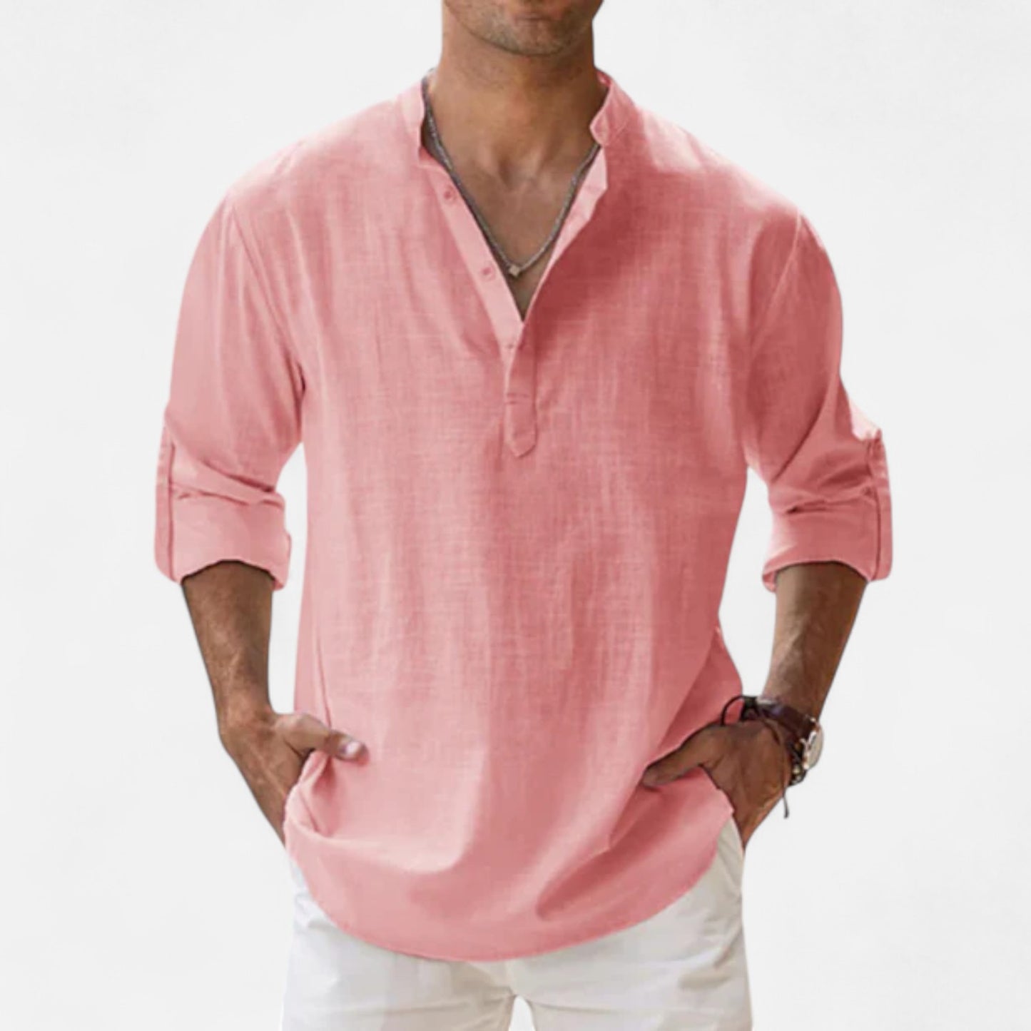 Velour Mode | Chemise d'Été Homme – Légèreté Naturelle, Style Décontracté