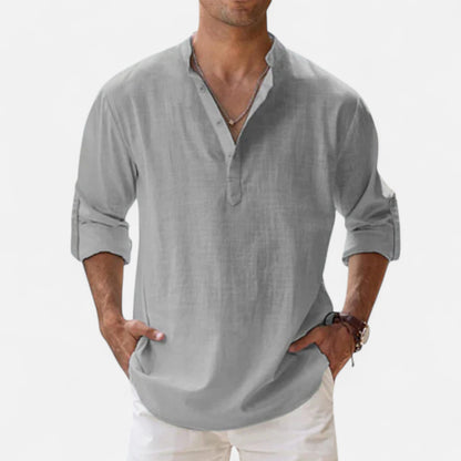 Velour Mode | Chemise d'Été Homme – Légèreté Naturelle, Style Décontracté