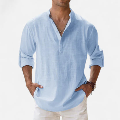 Velour Mode | Chemise d'Été Homme – Légèreté Naturelle, Style Décontracté