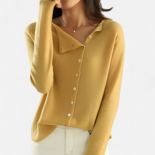 Velour Mode | Pull Élégant Femme en Maille Fine Structurée