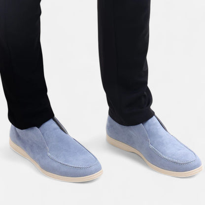Velour Mode | Mocassins Homme en Daim Haut de Gamme – Héritage Discret, Élégance Sans Effort