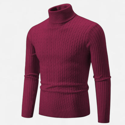 Velour Mode | Pull d’hiver à col roulé pour homme
