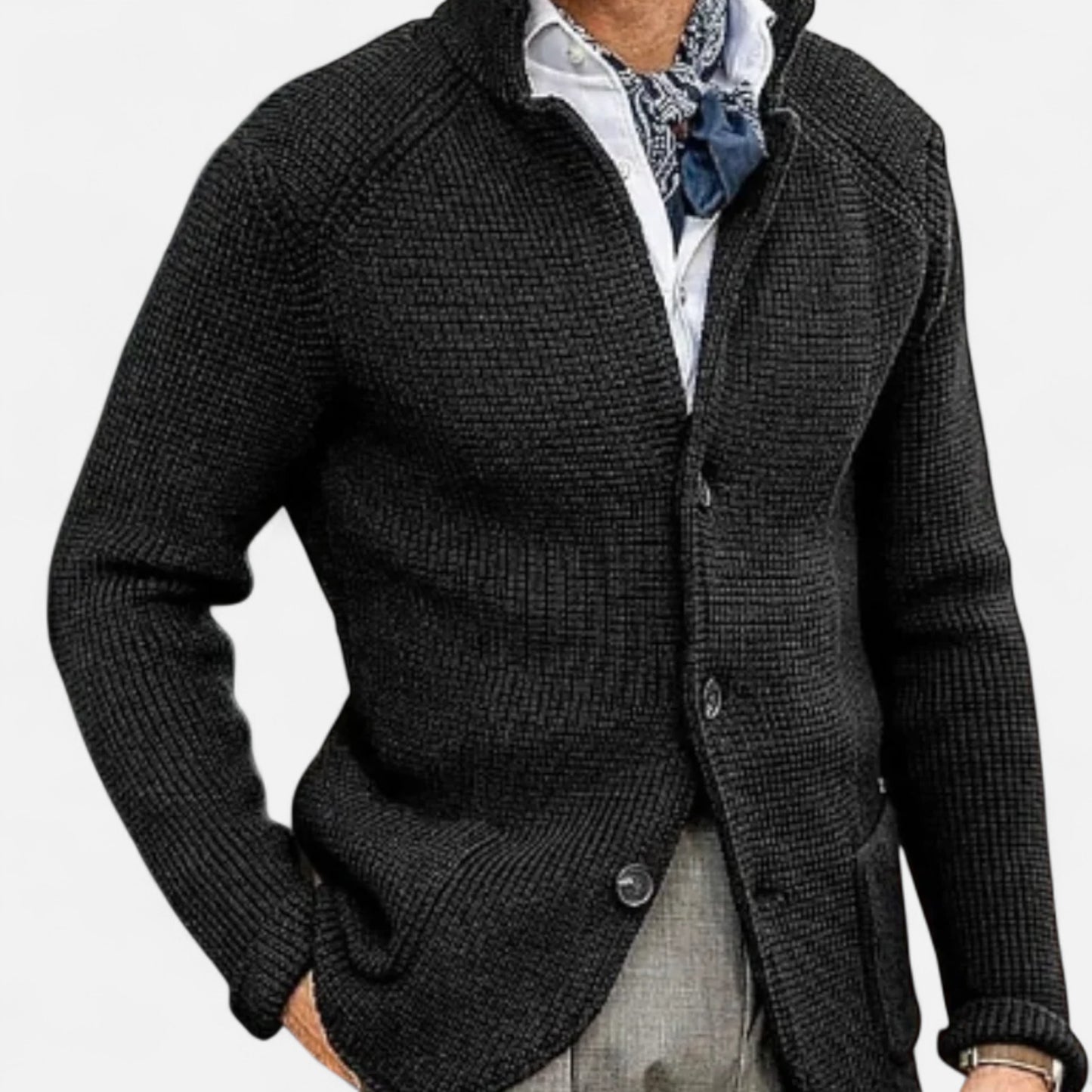 Velour Mode | Pull chaud en maille pour homme