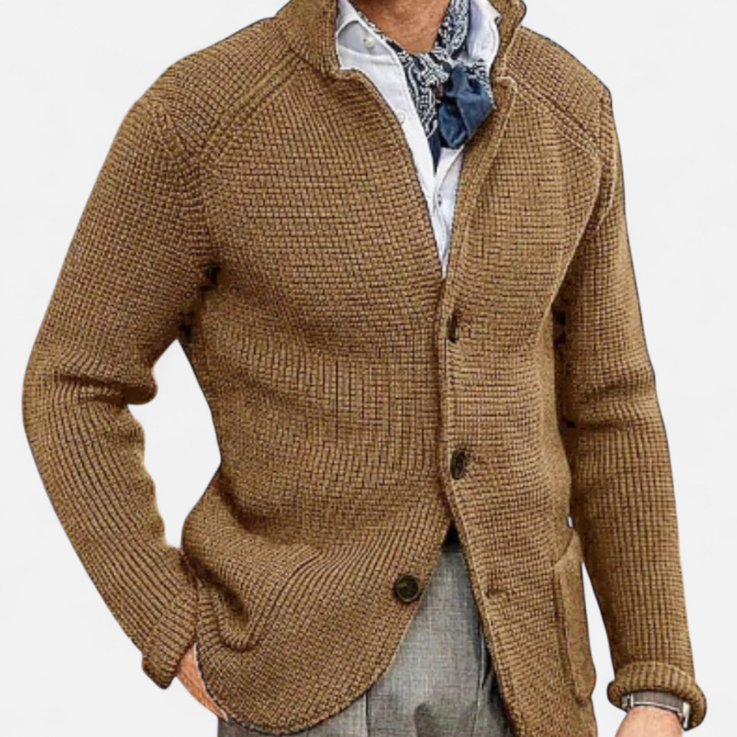 Velour Mode | Pull chaud en maille pour homme