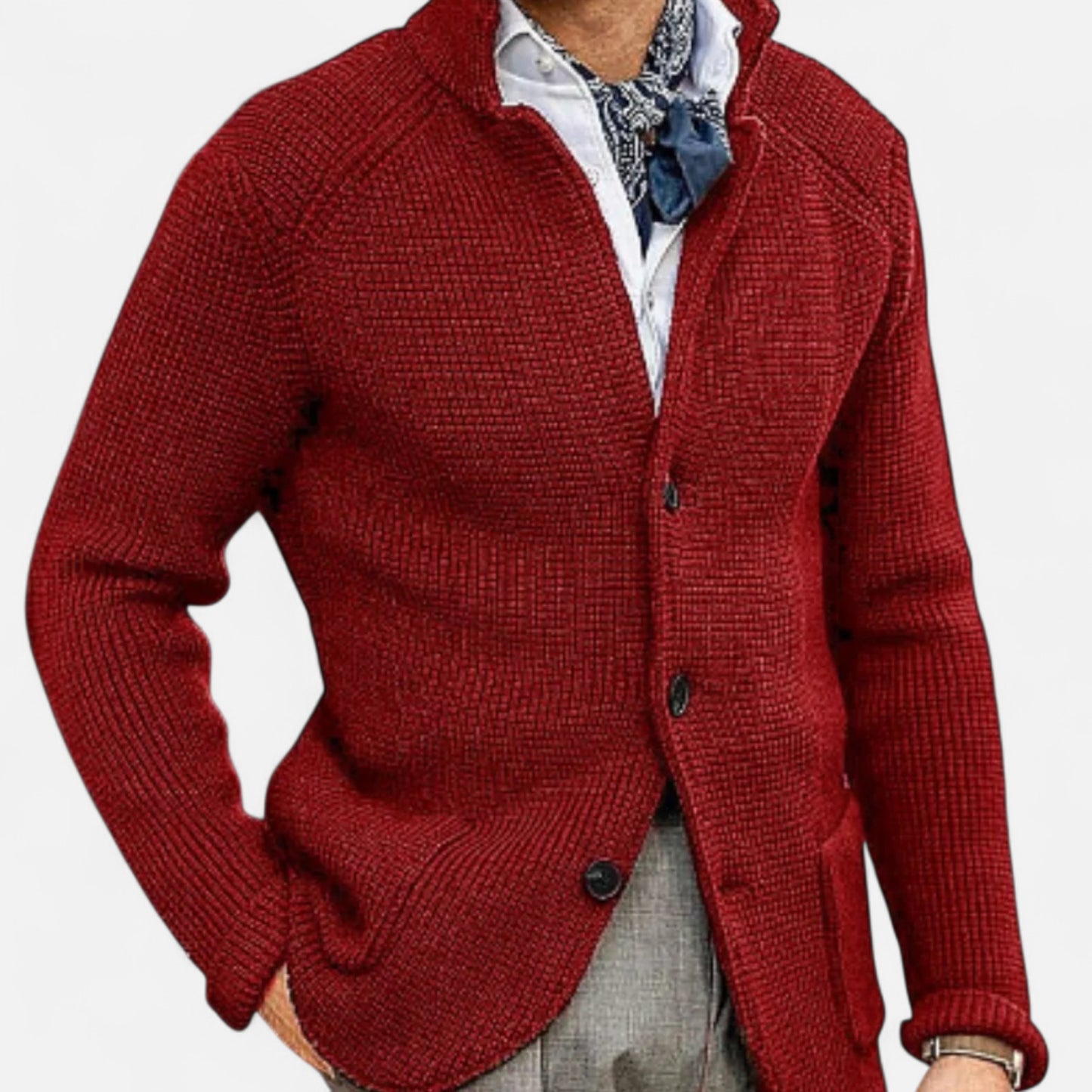 Velour Mode | Pull chaud en maille pour homme