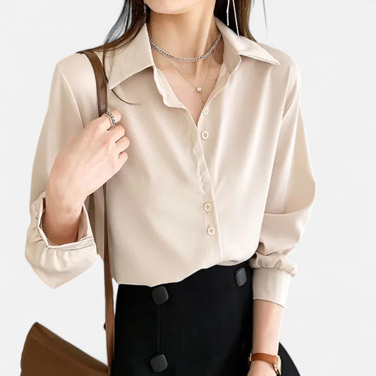 Velour Mode | Chemise Femme en Mousseline – Légèreté Éthérée, Élégance Absolue