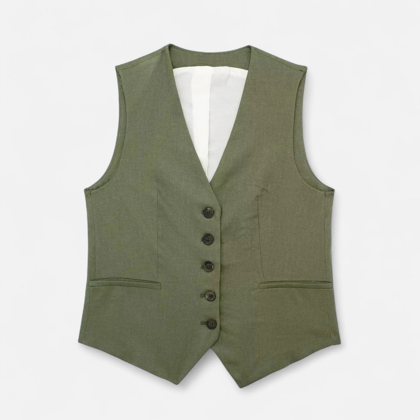 Velour Mode | Ensemble Femme Gilet + Short Taille Haute – Silhouette Affinée, Style Coordonné