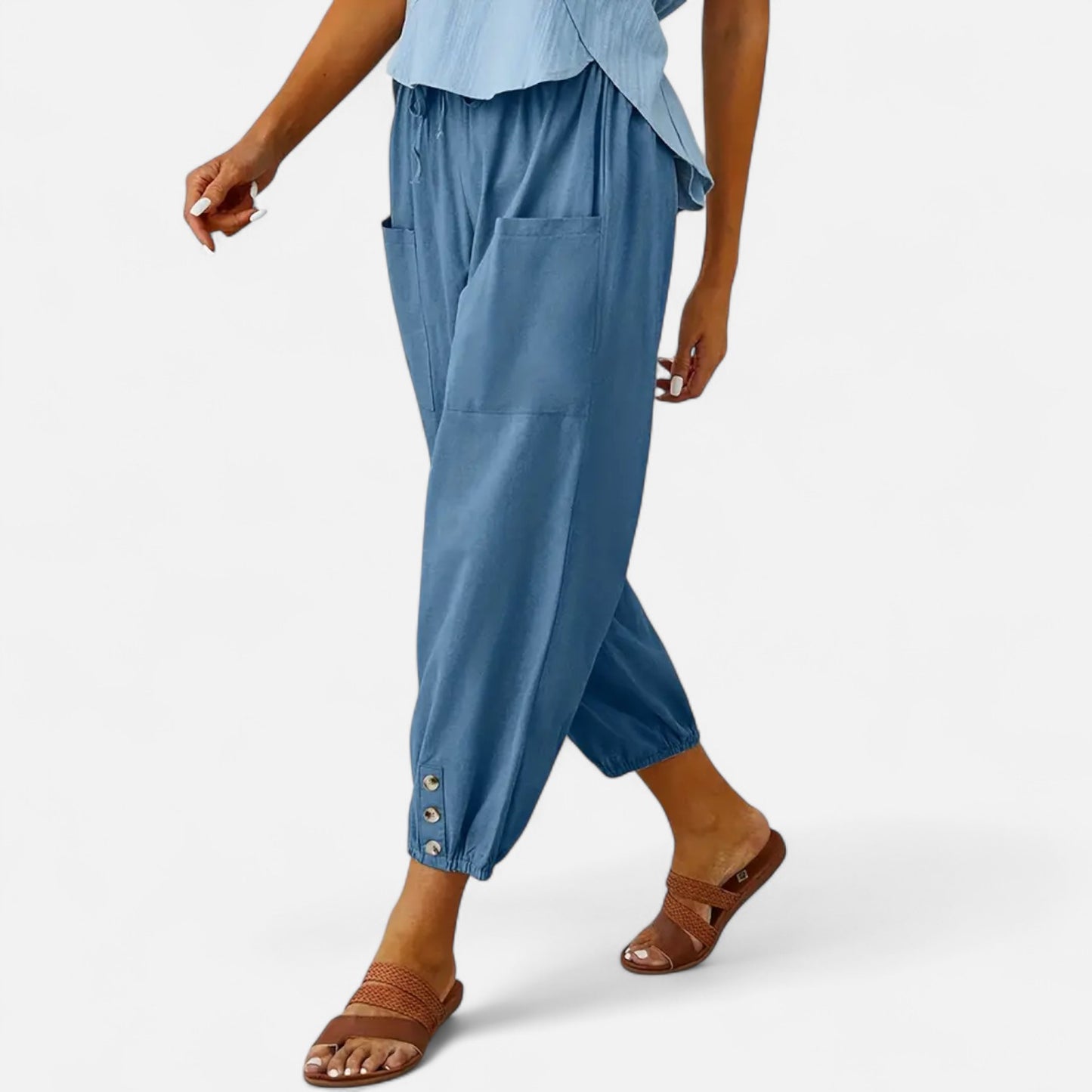 Velour Mode | Pantalon Sarouel Femme – Liberté Décontractée, Élégance Bohème