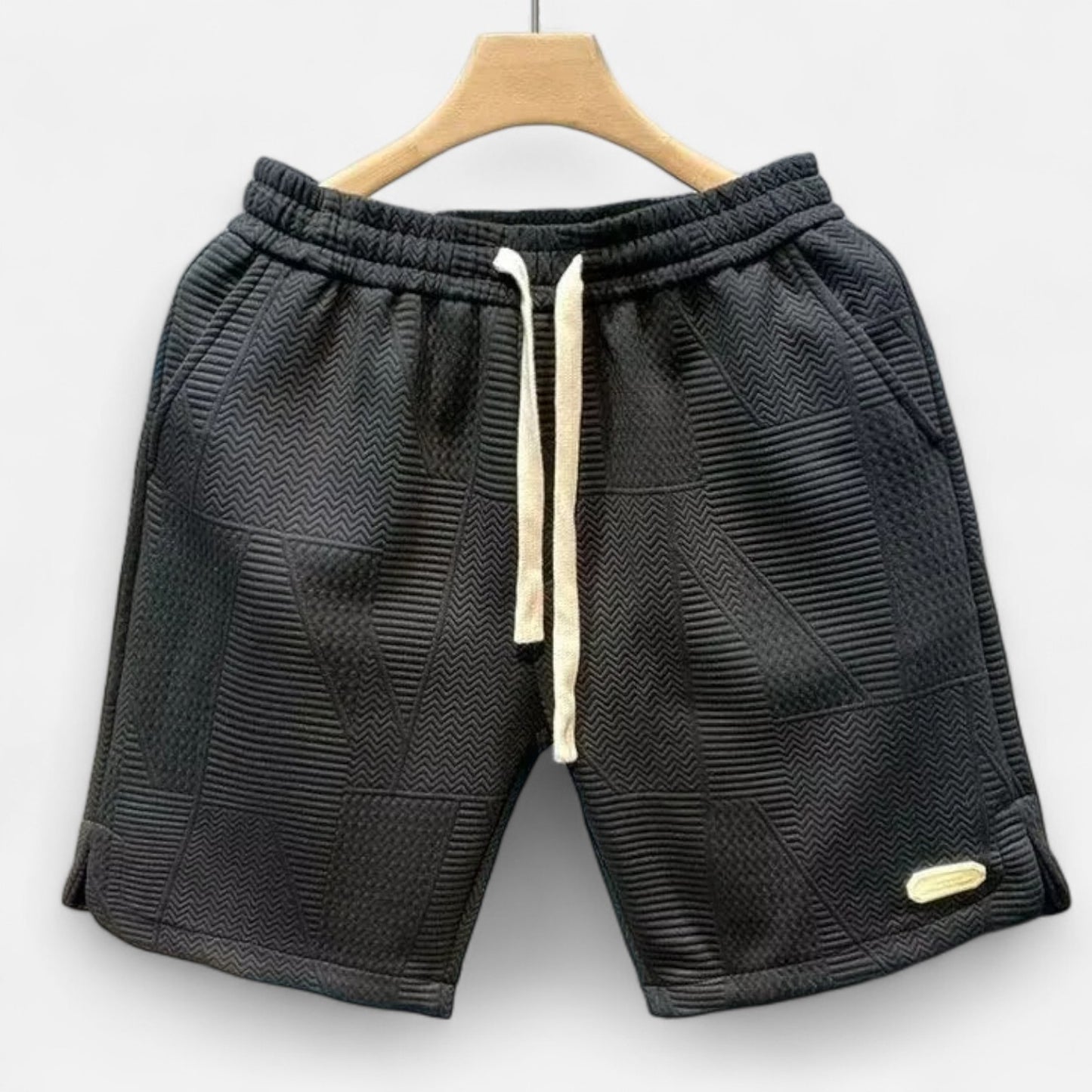 Velour Mode | Bermuda Long Imprimé Homme – Esprit Rétro, Élégance Décontractée