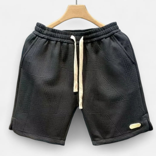 Velour Mode | Bermuda Long Imprimé Homme – Esprit Rétro, Élégance Décontractée