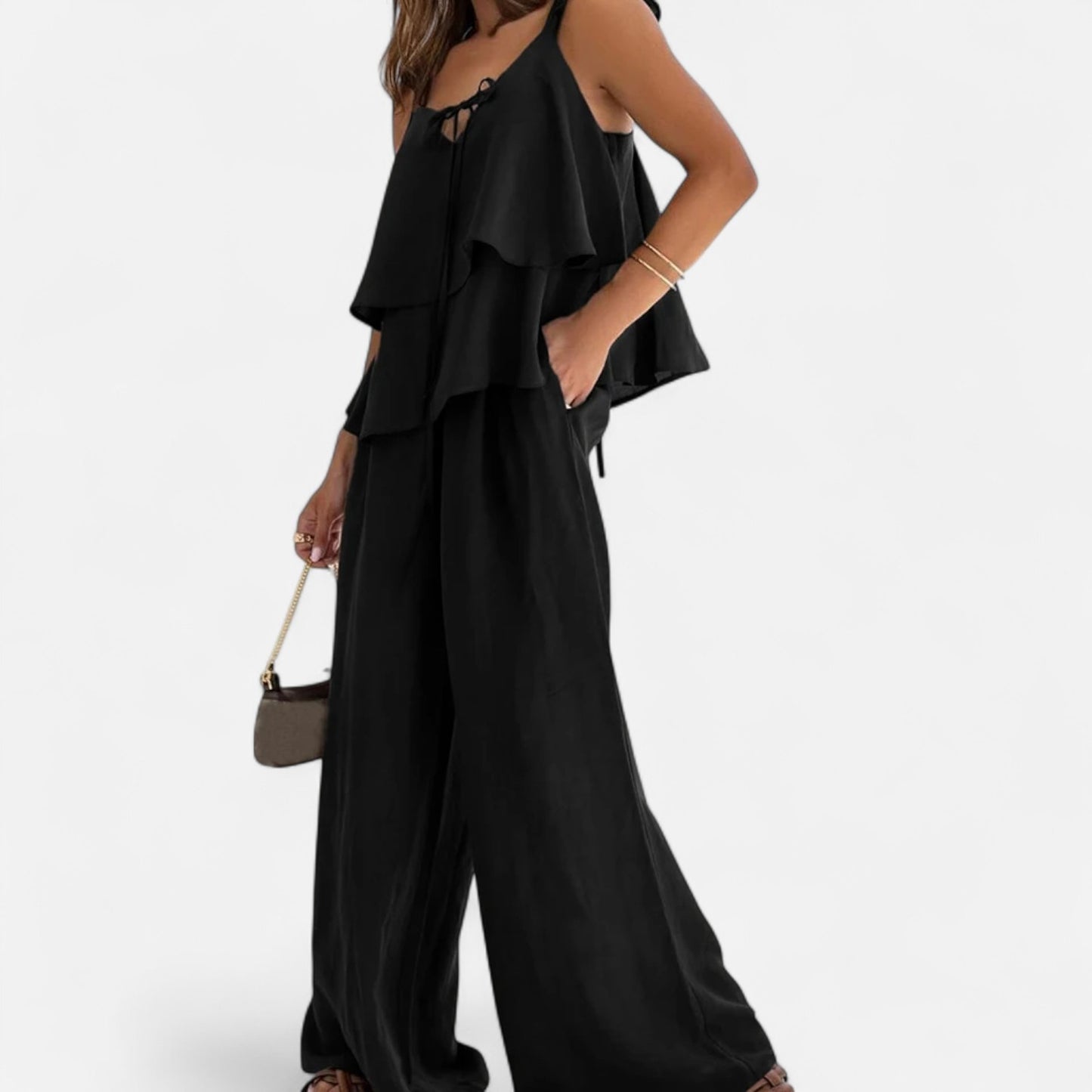 Velour Mode | Ensemble Femme Deux Pièces en Coton – Simplicité Raffinée, Confort Naturel