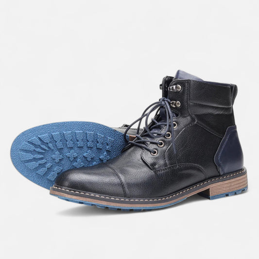 Velour Mode | Bottes en Cuir Homme – Signature Distinctive, Prestige Durable