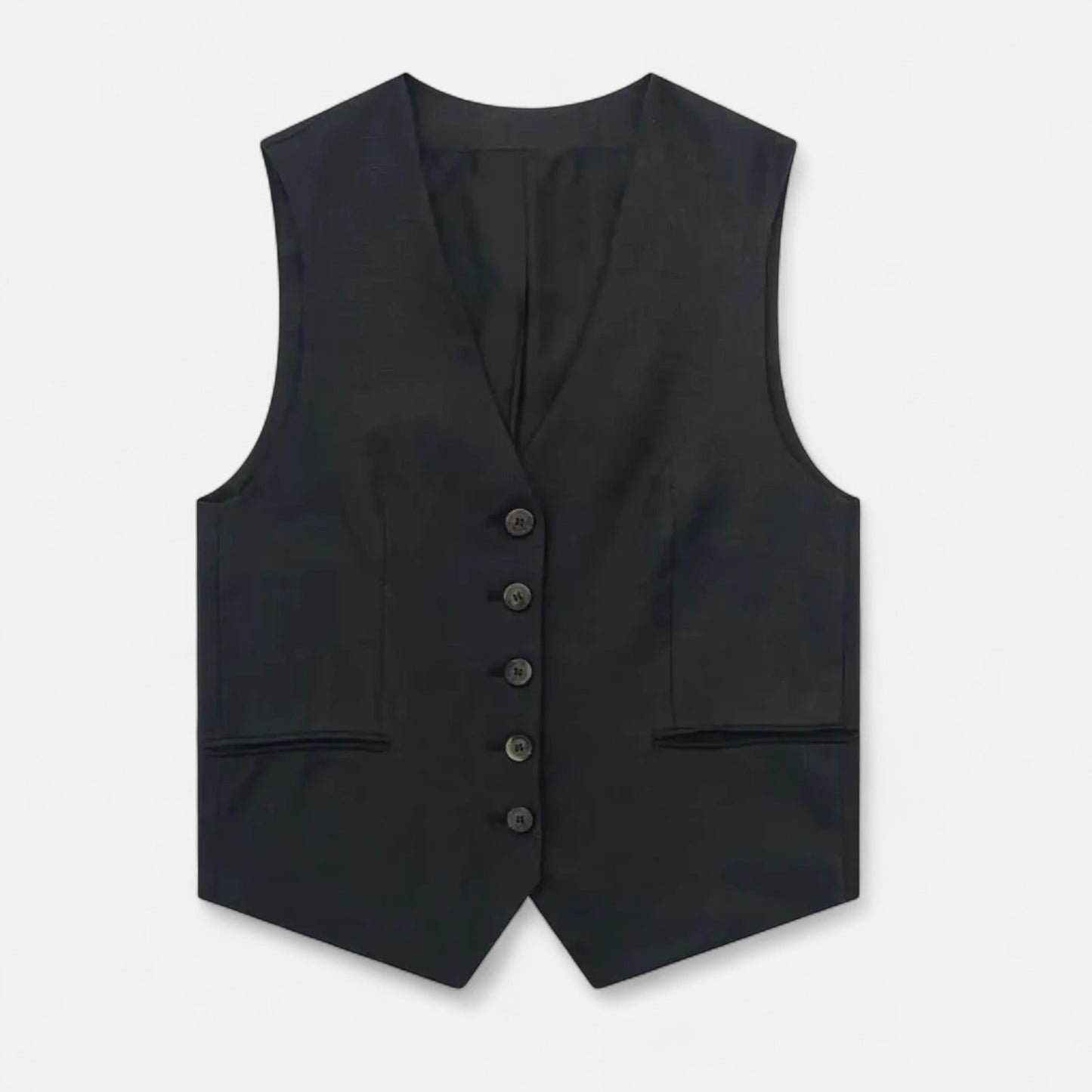 Velour Mode | Ensemble Femme Gilet + Short Taille Haute – Silhouette Affinée, Style Coordonné