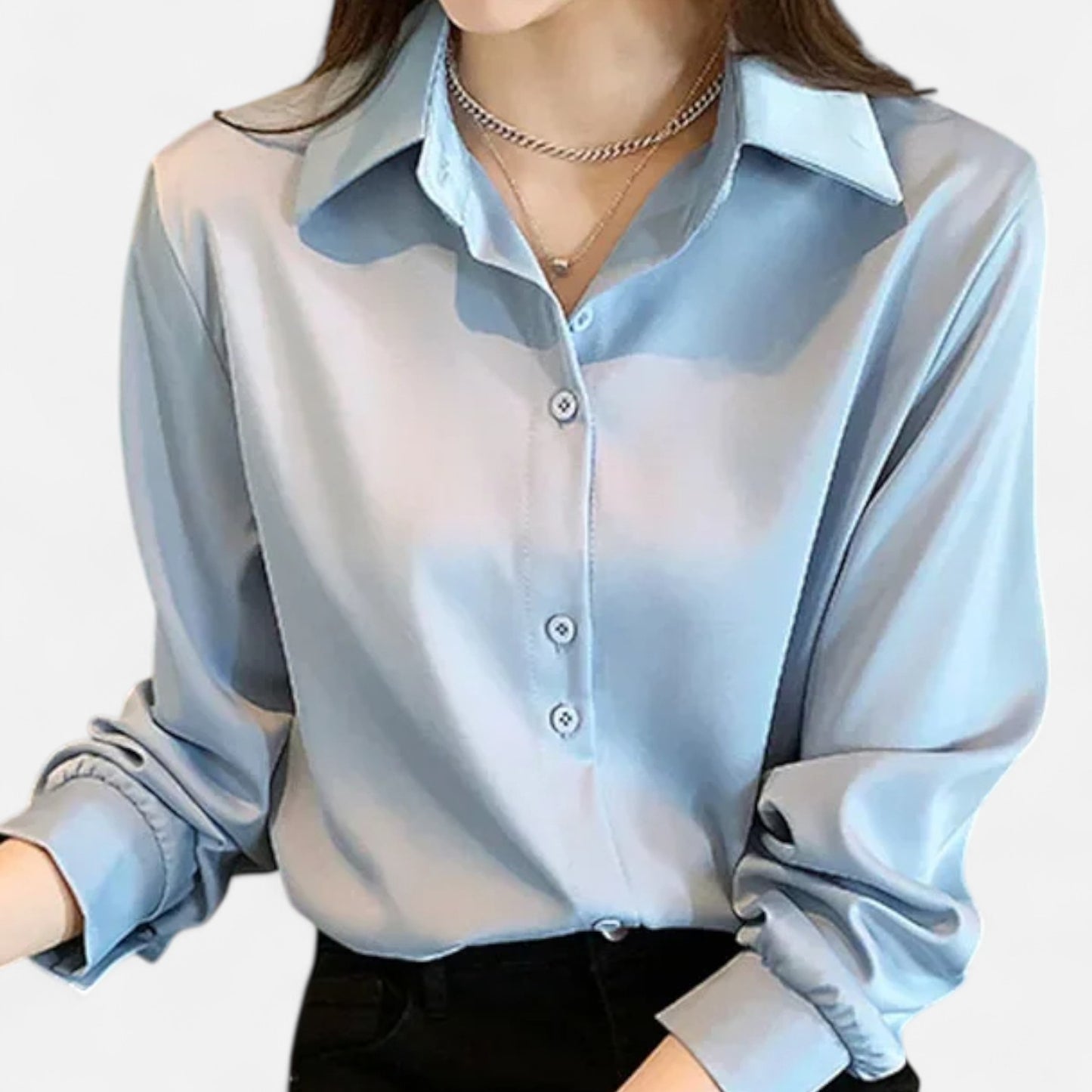 Velour Mode | Chemise Femme en Mousseline – Légèreté Éthérée, Élégance Absolue