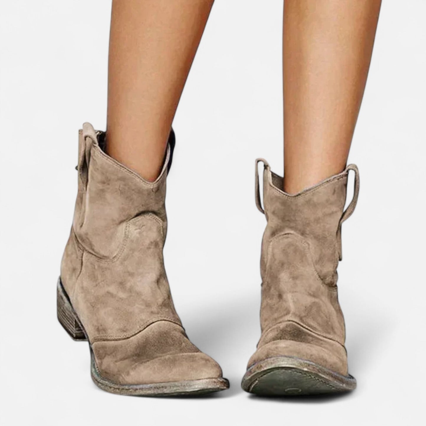 Velour Mode | Bottines Western Vintage Femme – Esprit Cowboy, Charme Authentique