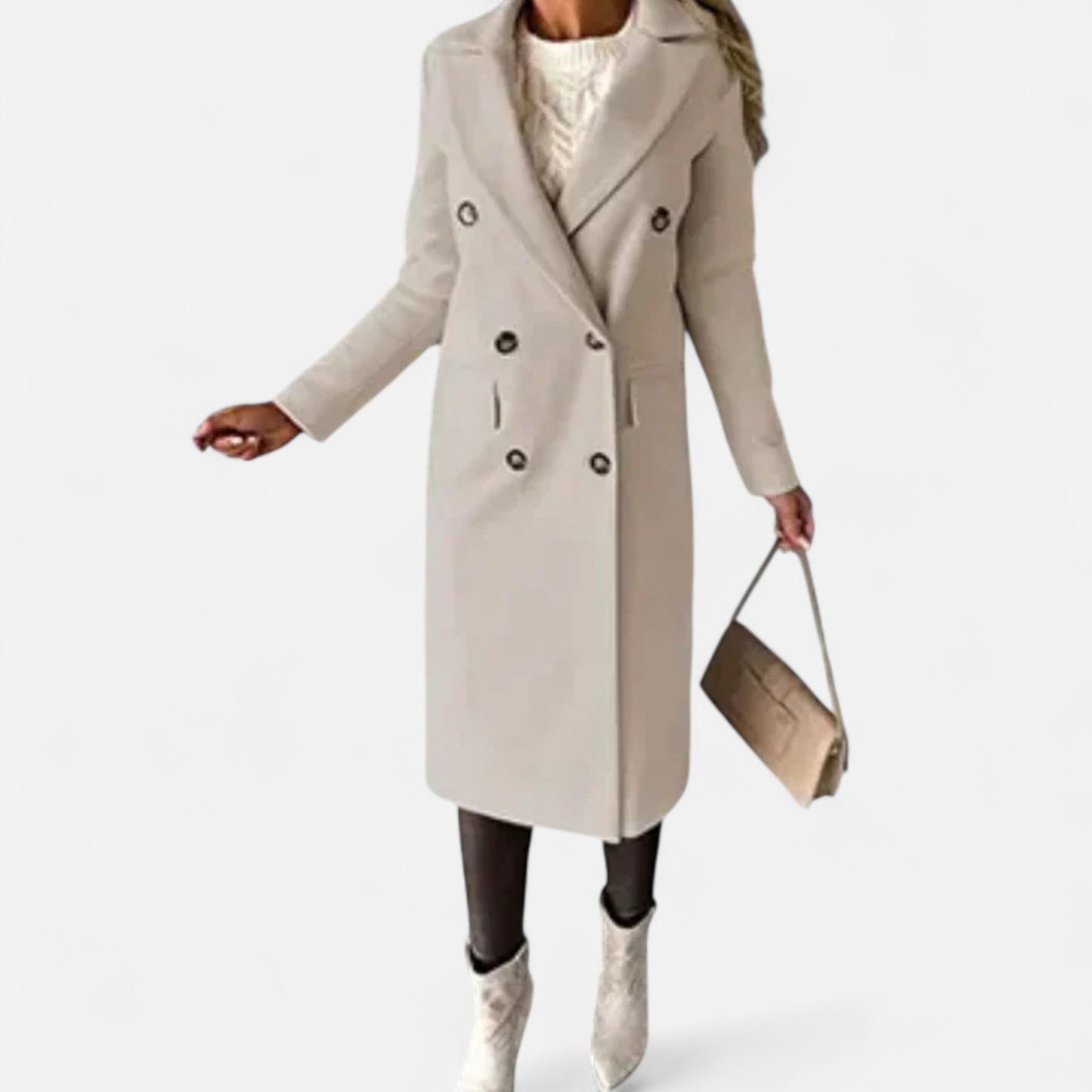 Velour Mode | Trench-coat chaud d’hiver pour femme