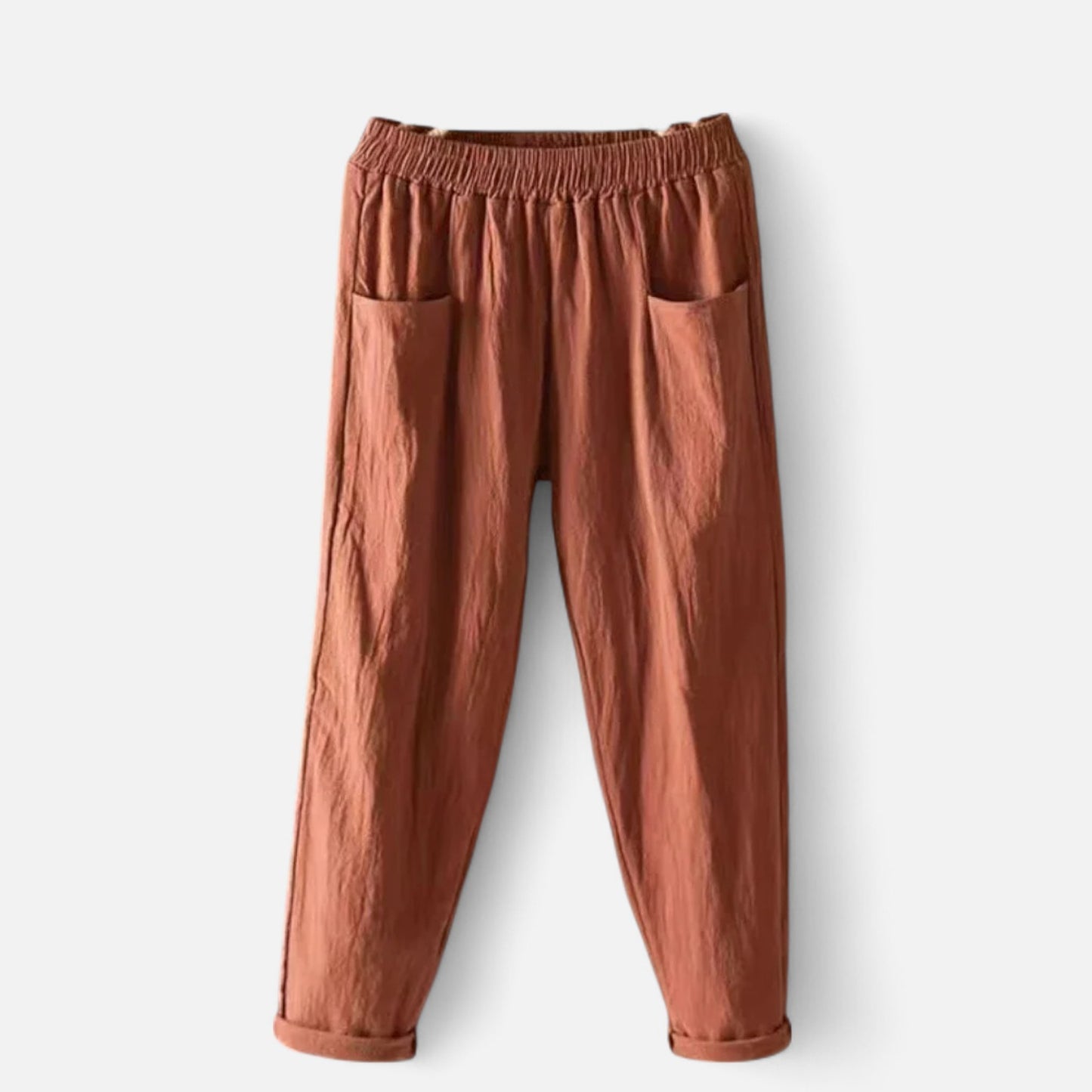 Velour Mode | Pantalon Femme Taille Haute – Allure Élancée, Élégance Structurée