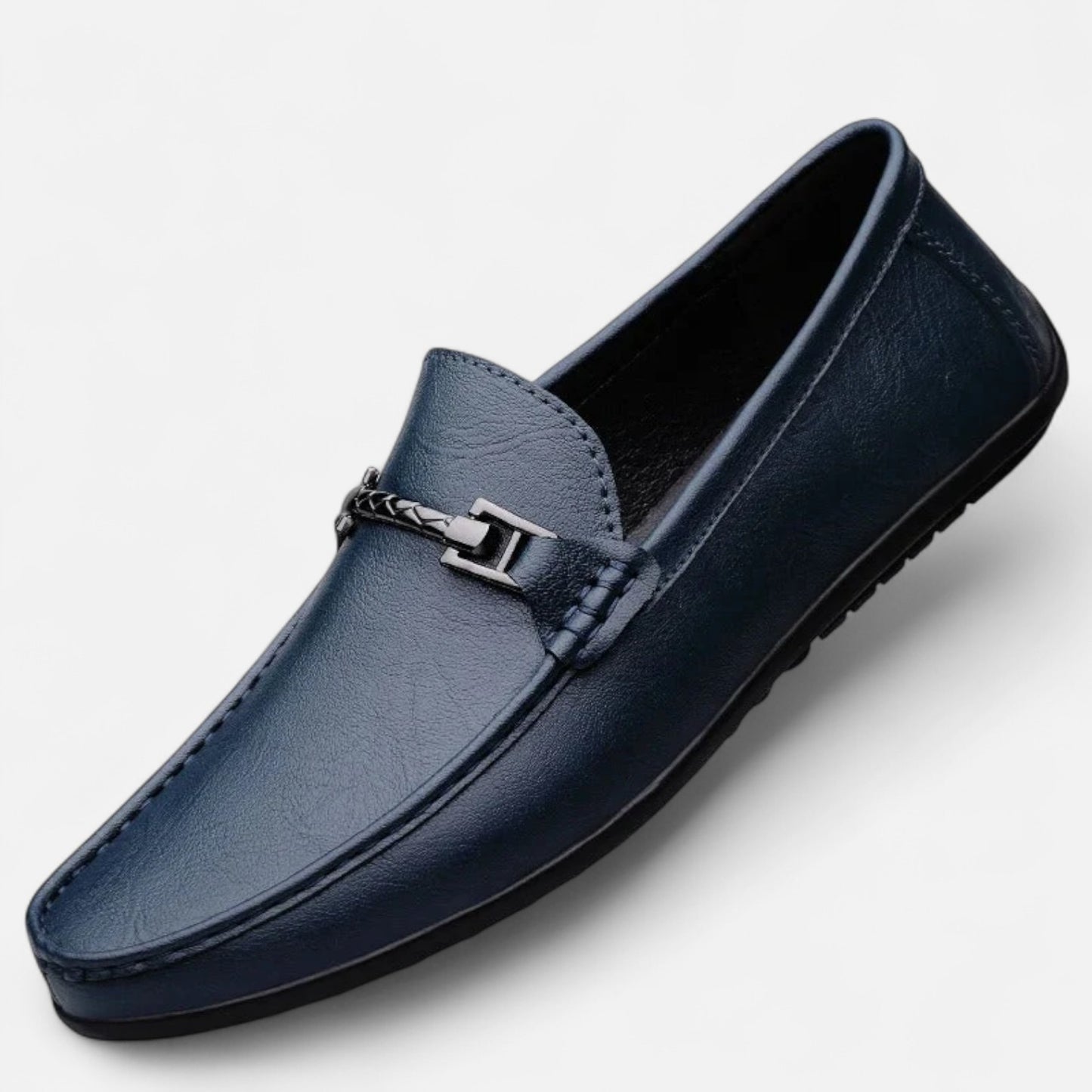 Velour Mode | Mocassins Homme en Cuir Cousus Main – Élégance Classique, Confort Souple