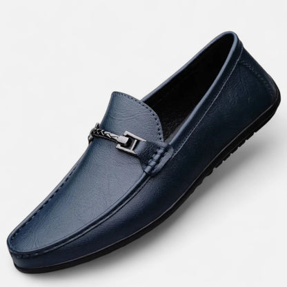 Velour Mode | Mocassins Homme en Cuir Cousus Main – Élégance Classique, Confort Souple