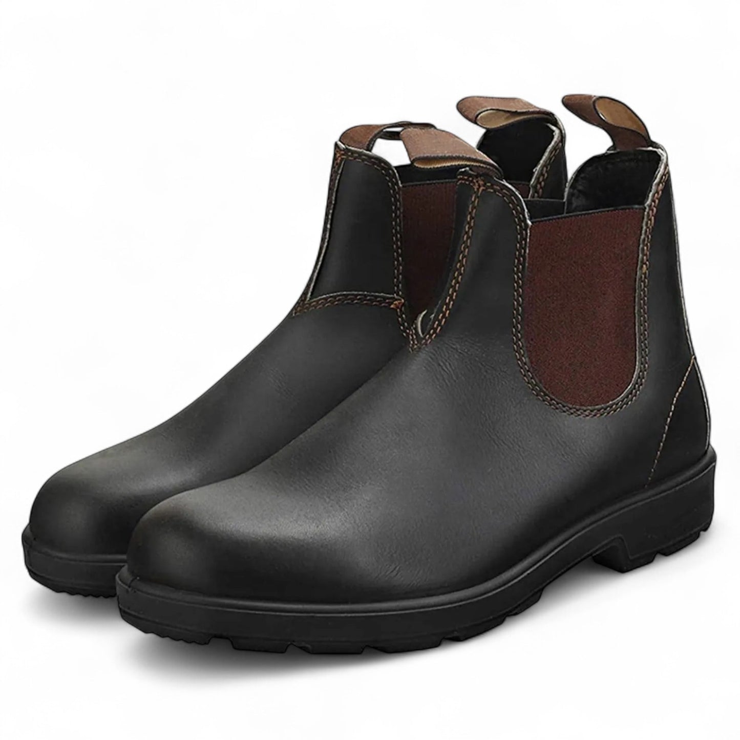 Velour Mode | Bottines Homme en Cuir – Élégance Vintage et Confort Moderne