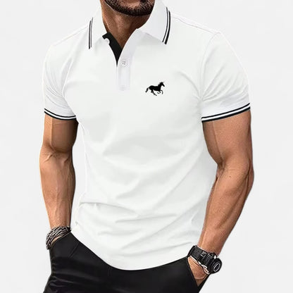 Velour Mode | Polo Homme Manches Courtes Classique – Élégance Sportive, Intemporalité Assurée