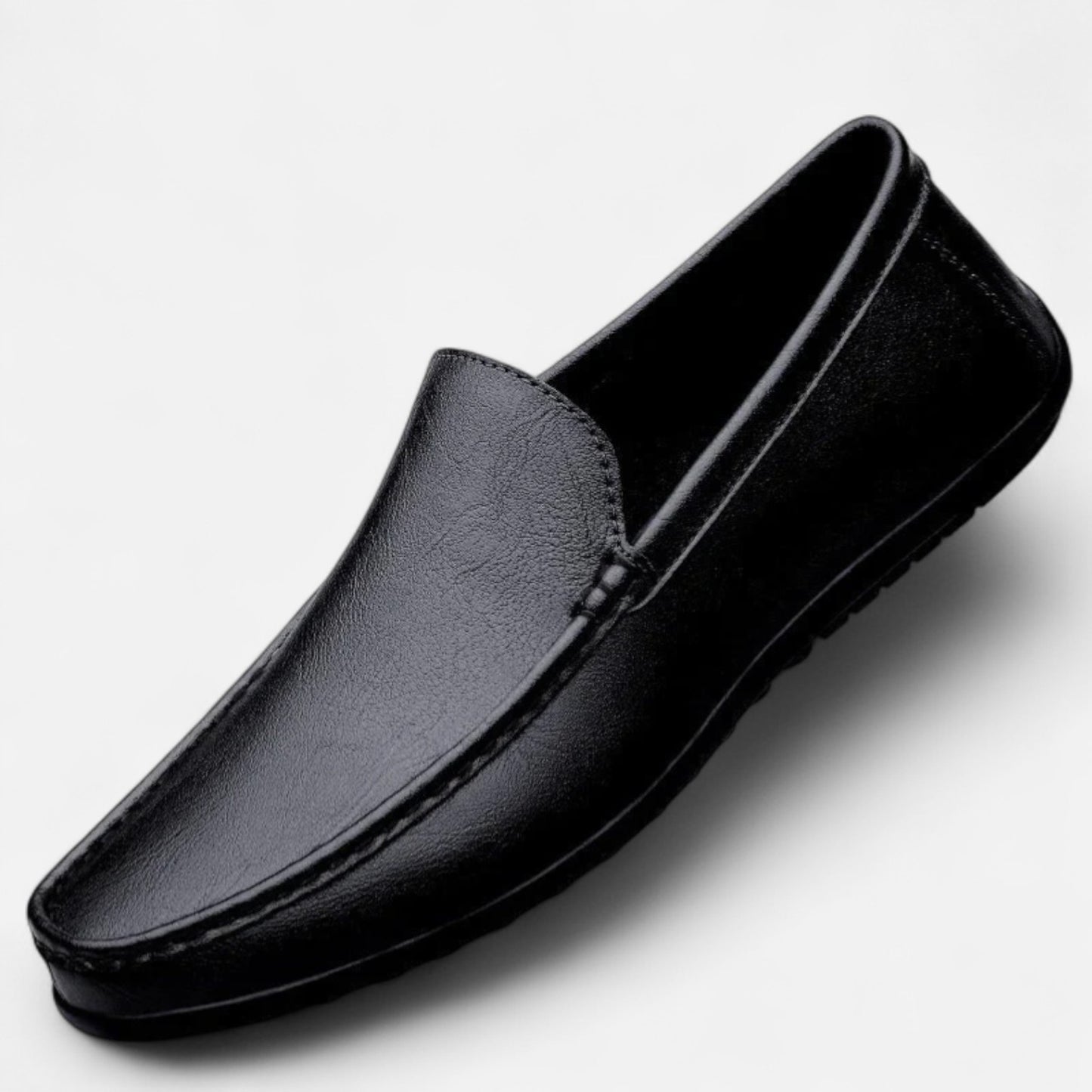 Velour Mode | Mocassins Homme en Cuir Cousus Main – Élégance Classique, Confort Souple