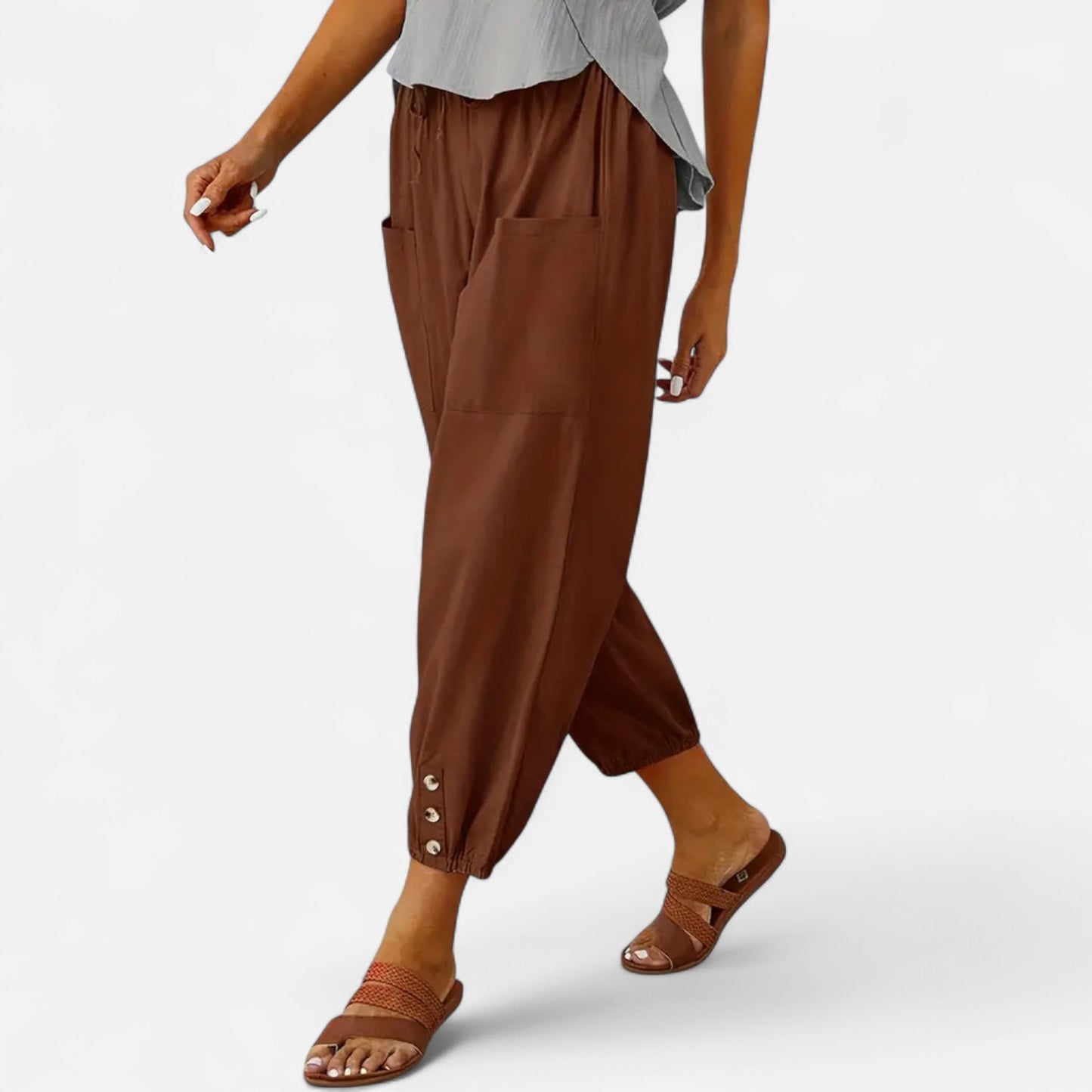 Velour Mode | Pantalon Sarouel Femme – Liberté Décontractée, Élégance Bohème