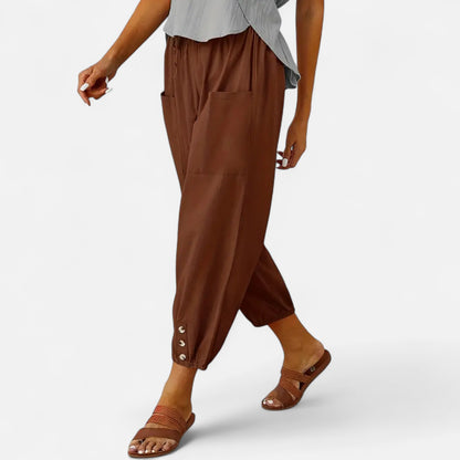 Velour Mode | Pantalon Sarouel Femme – Liberté Décontractée, Élégance Bohème