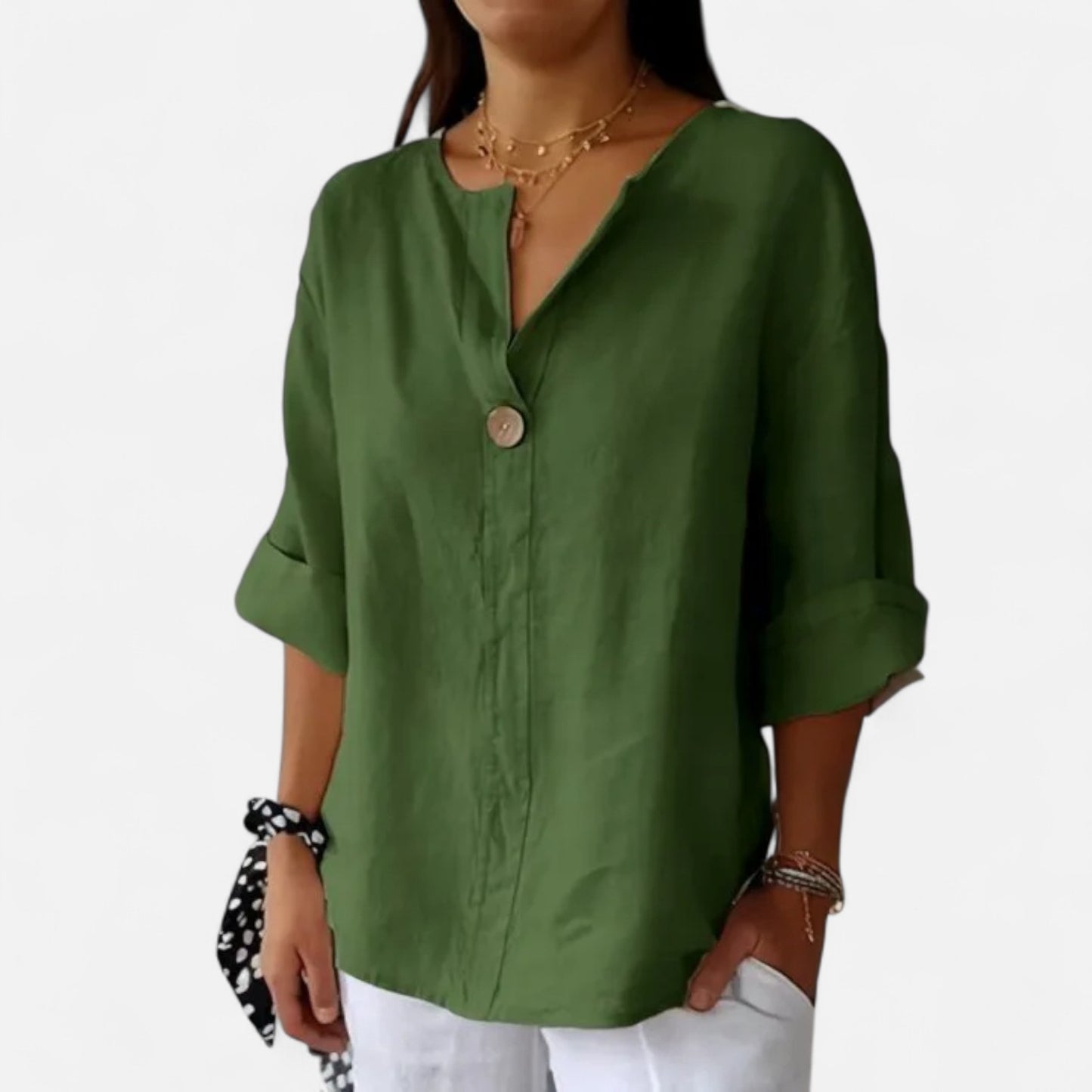 Velour Mode | T-Shirt Femme Estival Coupe Ample – Légèreté Décontractée, Élégance Naturelle