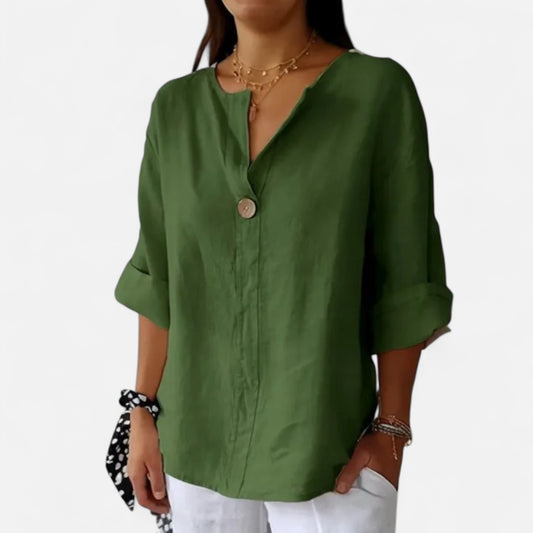 Velour Mode | T-Shirt Femme Estival Coupe Ample – Légèreté Décontractée, Élégance Naturelle