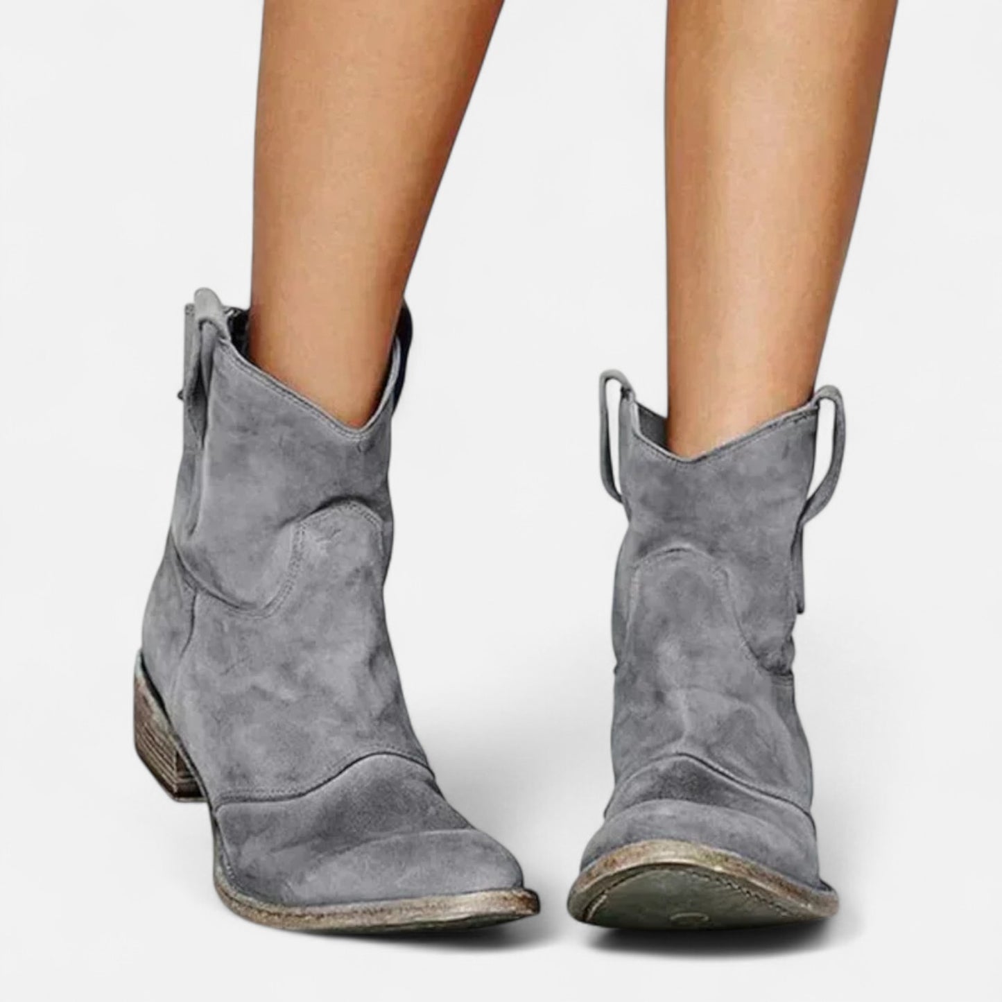 Velour Mode | Bottines Western Vintage Femme – Esprit Cowboy, Charme Authentique