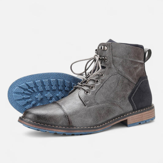 Velour Mode | Bottes en Cuir Homme – Signature Distinctive, Prestige Durable
