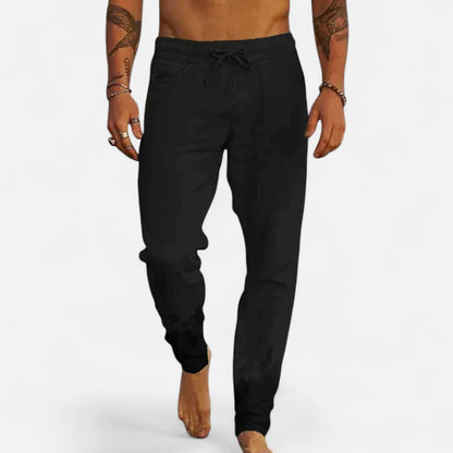 Velour Mode | Pantalon en Lin pour Homme – Légèreté Naturelle et Élégance Décontractée
