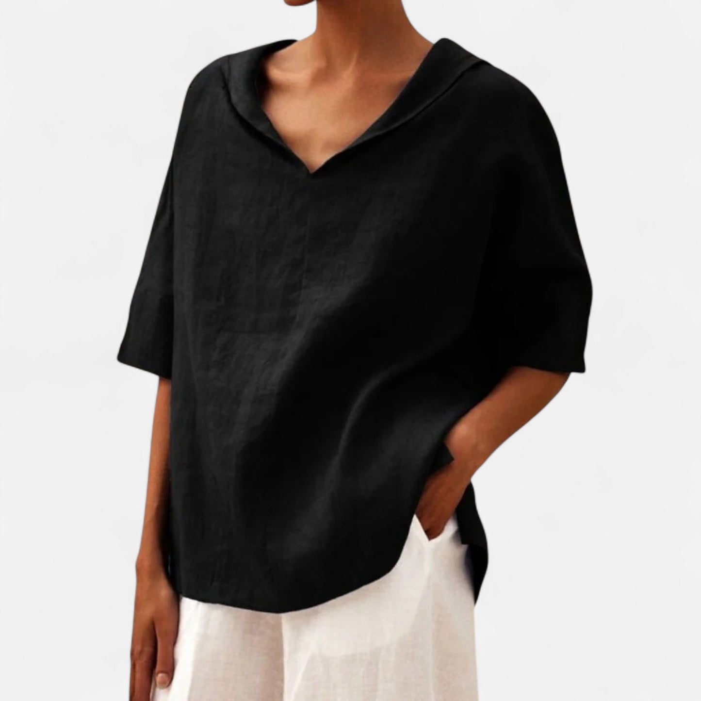 Velour Mode | Blouse Décontractée Femme – Élégance Simple, Confort Quotidien