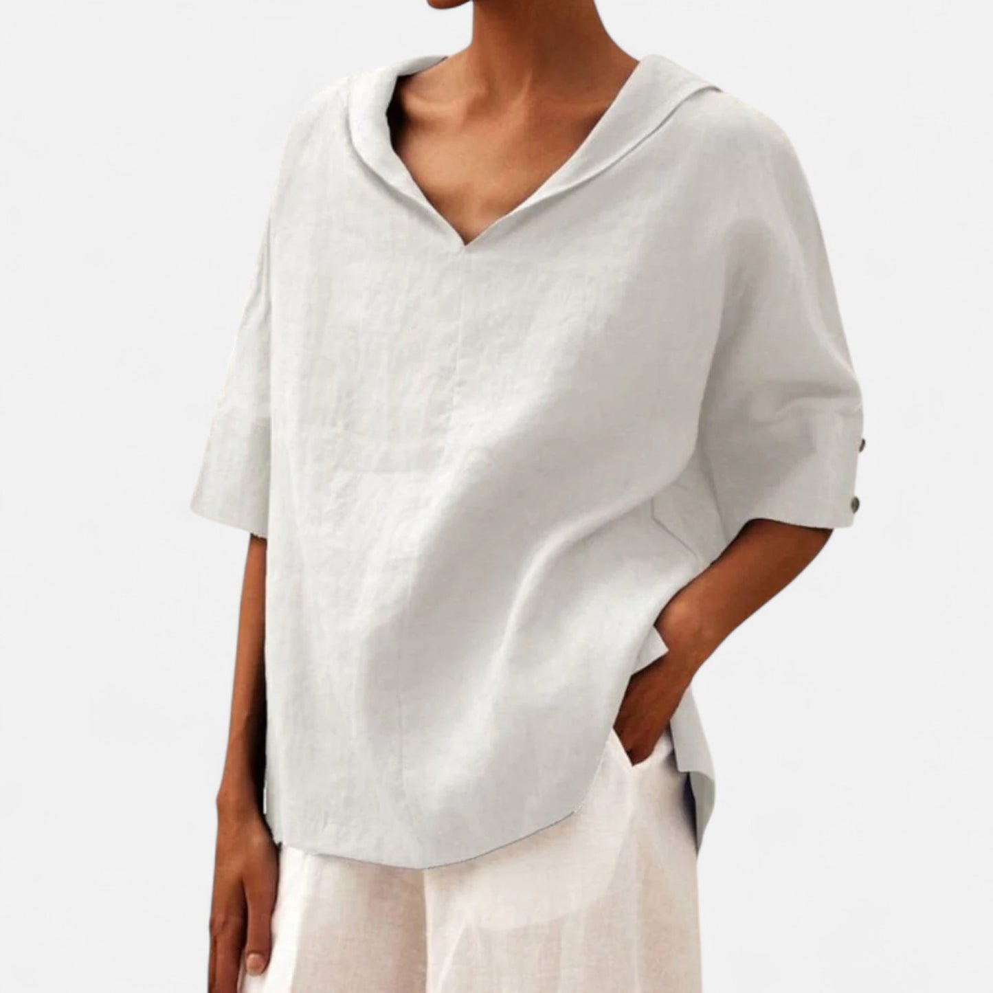 Velour Mode | Blouse Décontractée Femme – Élégance Simple, Confort Quotidien