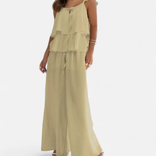 Velour Mode | Ensemble Femme Deux Pièces en Coton – Simplicité Raffinée, Confort Naturel