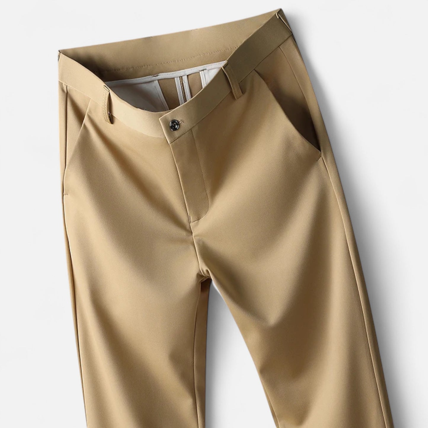 Velour Mode | Pantalon Homme d’Été Fin à Coupe Droite – Légèreté Structurée, Élégance Quotidienne